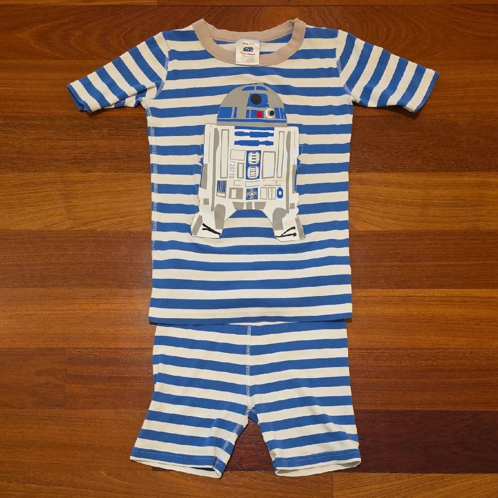 Hanna Adersson Boys Star Wars R2-D2 Short Johns Pajamas Size US 10 (140 cm)